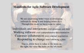 manifesto for agile software development