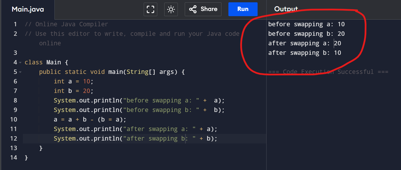 java online compiler