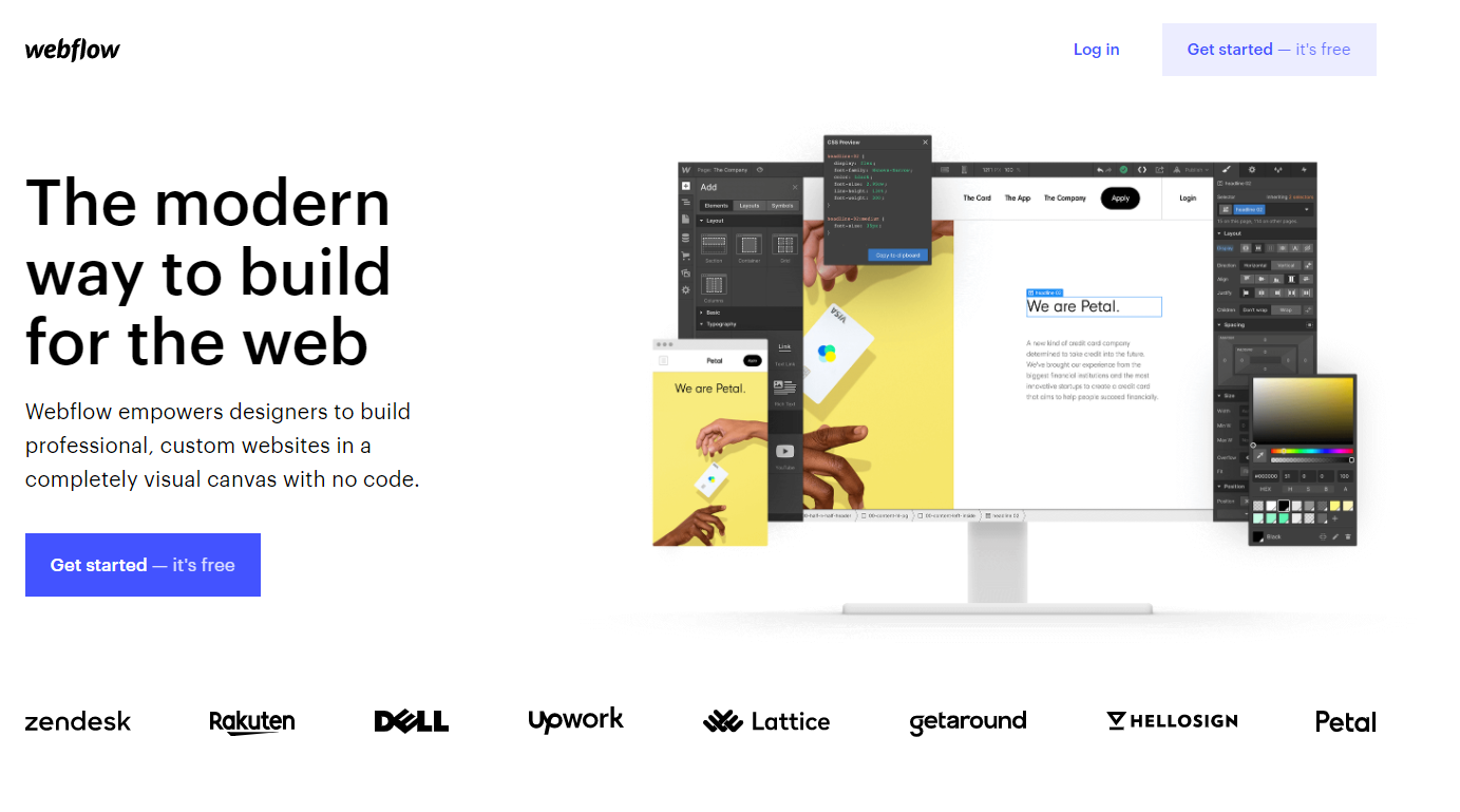 website making software
