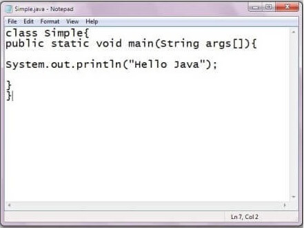 java basic programs
